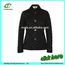 short style slim cutting cotton-padded jacket